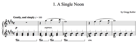 A Single Noon